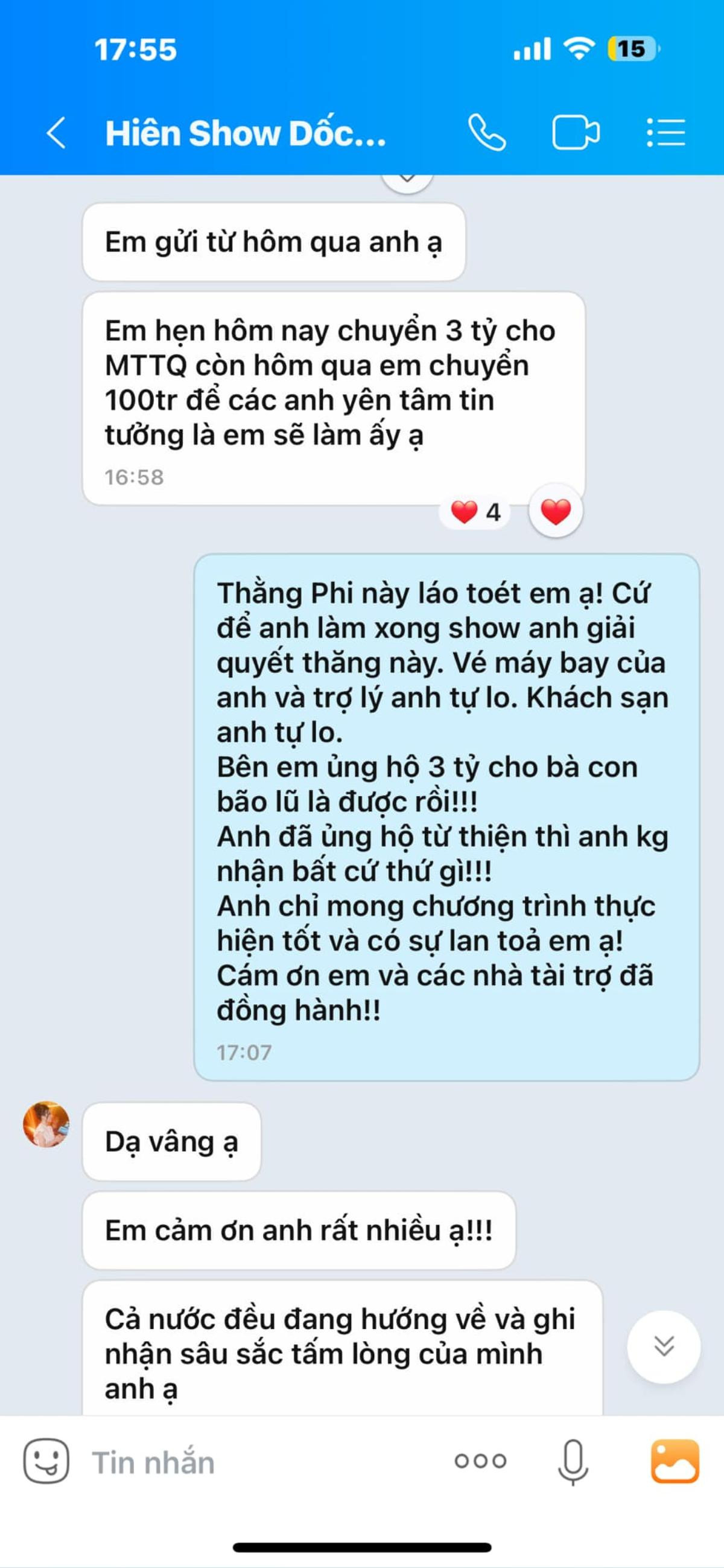 Duy Mạnh gửi trả lại 100 triệu chi phí ăn ở, đi lại trong đêm nhạc với Tuấn Hưng Ảnh 5