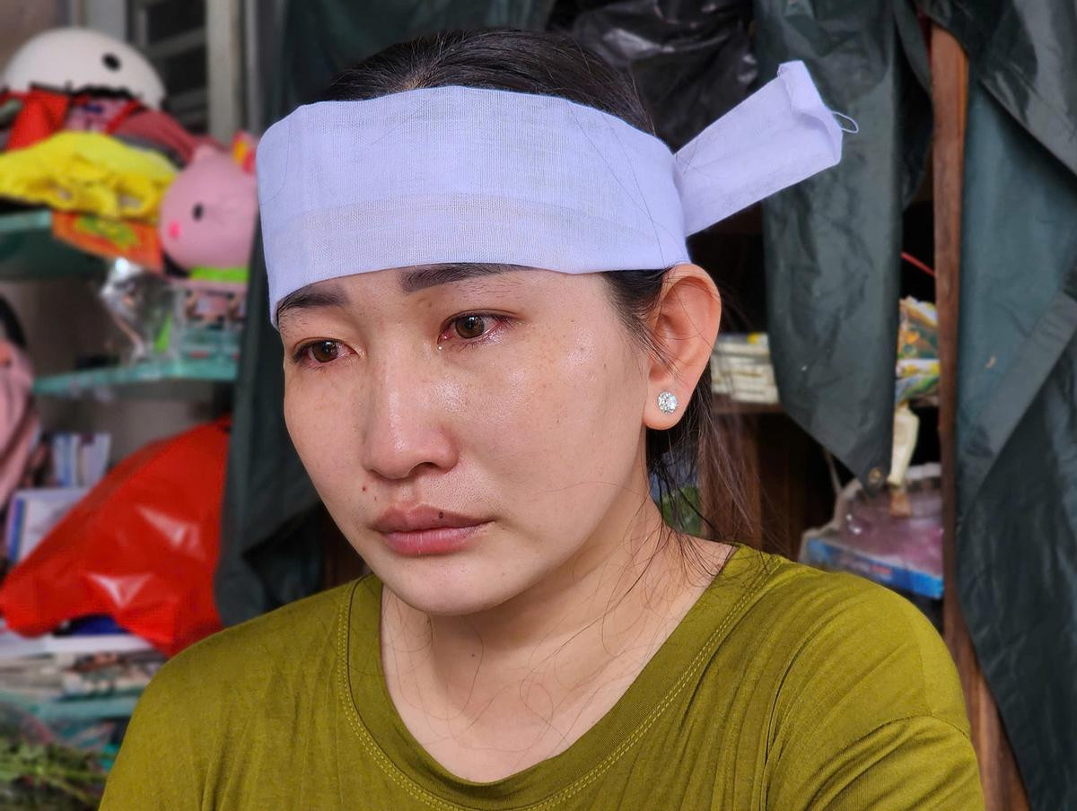 Vụ tài xế tông tử vong 2 người ở Cần Thơ: Vợ thất thần vì đột ngột âm dương cách biệt với chồng Ảnh 1