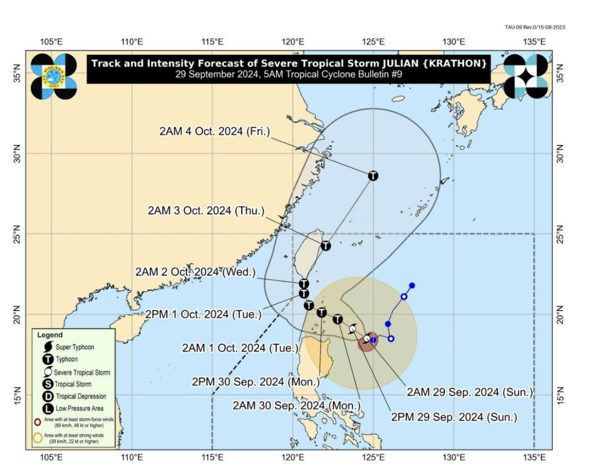 Siêu bão Krathon gần Philippines sắp đổ bộ, nhiều đợt sóng cao 8m Ảnh 2