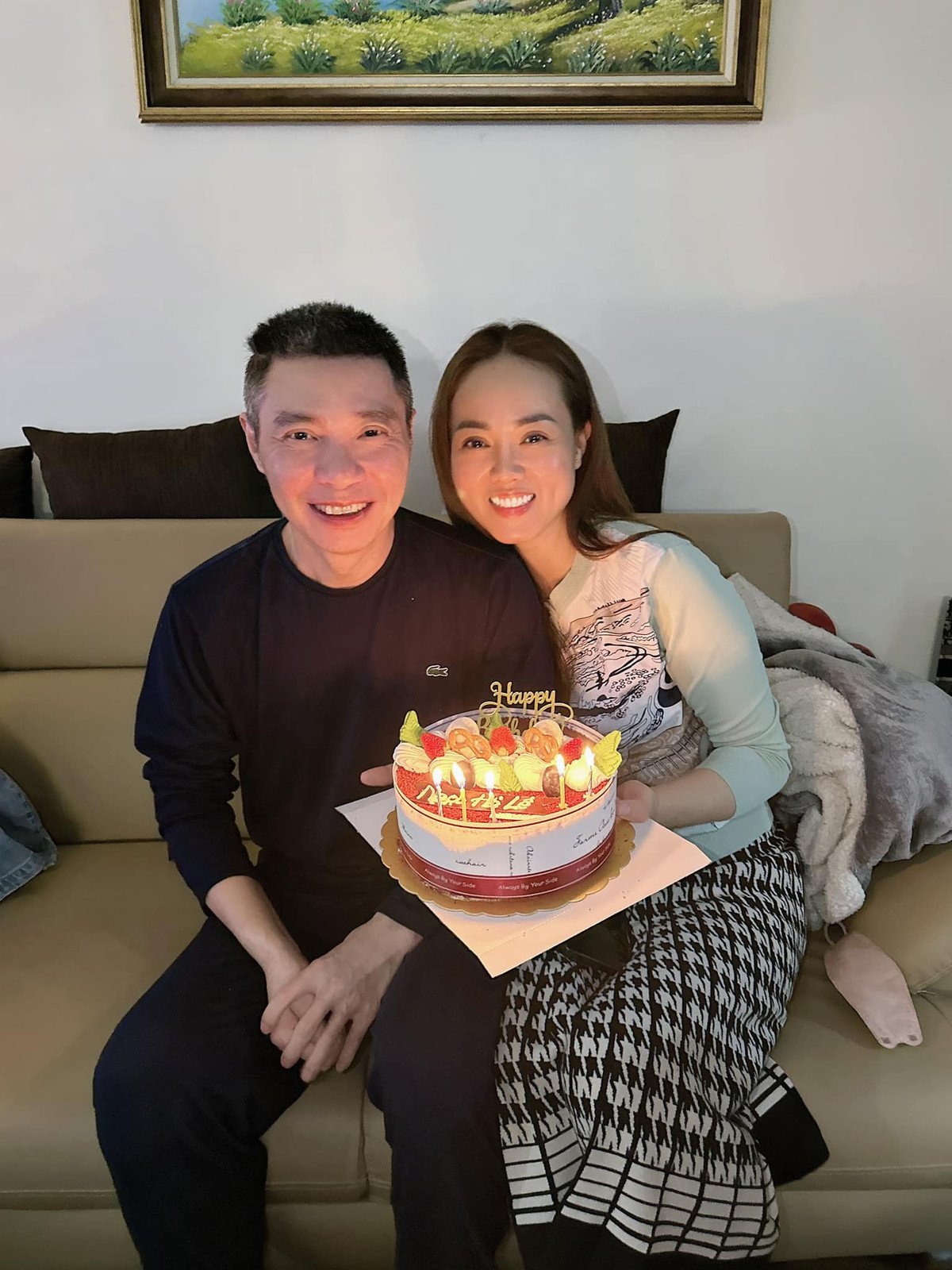 Vợ Công Lý phản hồi chuyện 'liệu có bồ ở ngoài' Ảnh 3