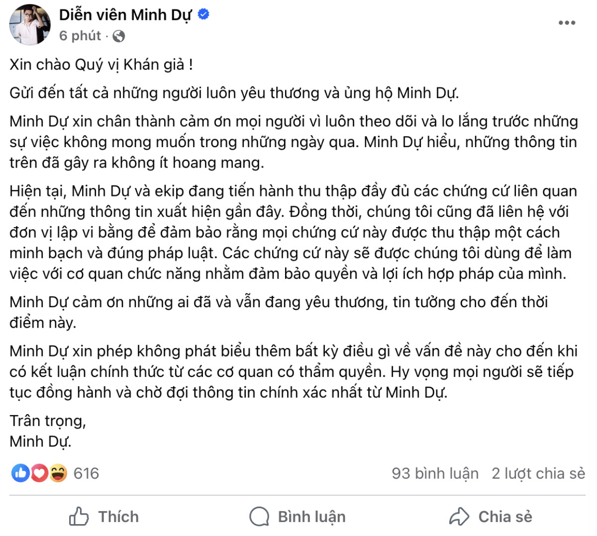 Minh Dự lần đầu lên tiếng về ồn ào 'tiệc thác loạn' Ảnh 2
