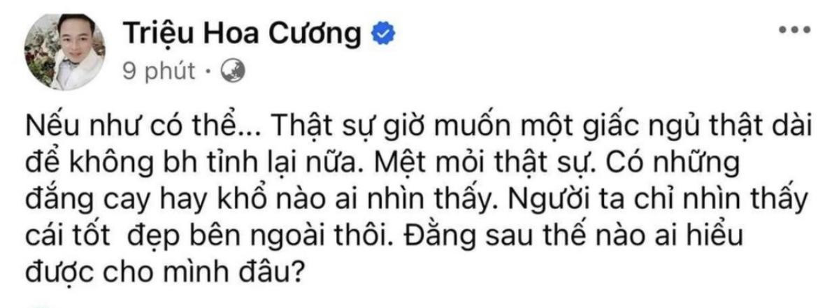 Chồng trẻ của cô dâu Thu Sao tâm trạng bất ổn, chuyện gì đang xảy ra? Ảnh 1