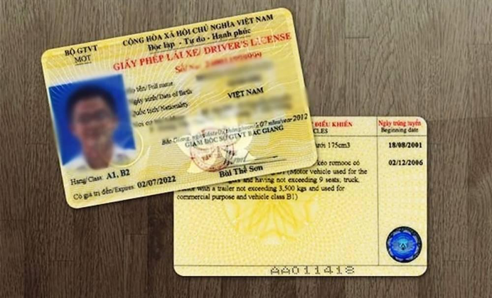 Những loại giấy phép lái xe nào không xác định thời hạn?
