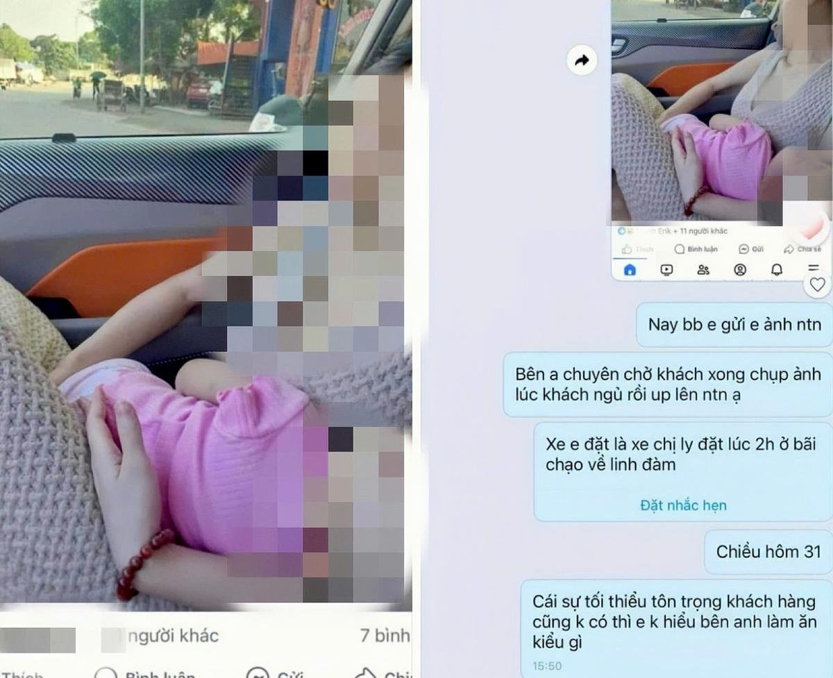 Cô gái bế con ngủ quên trên xe ô tô của, tài xế liền có hành động gây phẫn nộ Ảnh 3