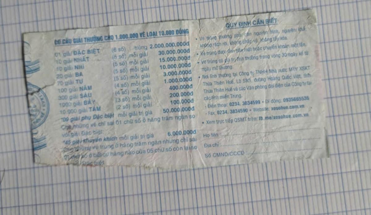 Vé số trúng độc đắc 2 tỉ đồng, người phụ nữ Quảng Nam bị từ chối trả thưởng vì lý do khó tin Ảnh 2