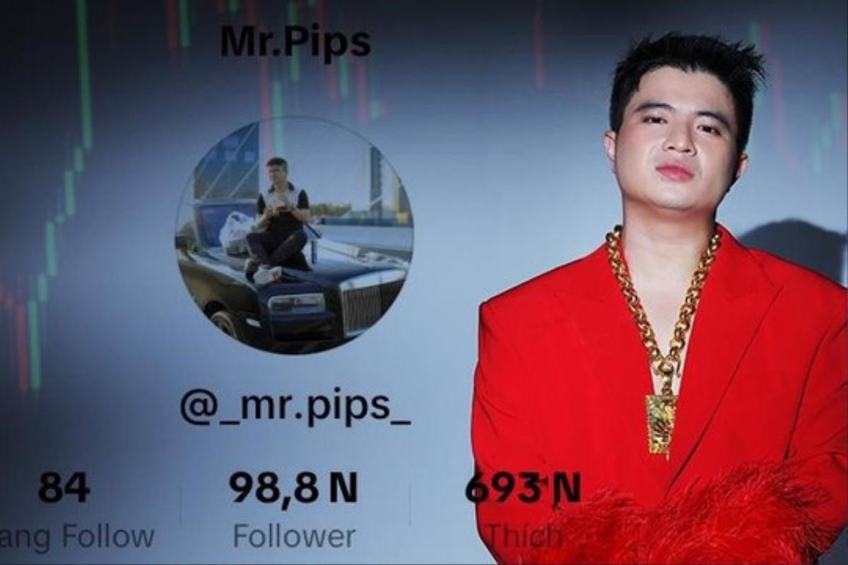 Chân dung Mr.Pips vừa bị khởi tố: Tiktoker triệu view, hay nói triết lý về tiền và tài danh vọng Ảnh 1