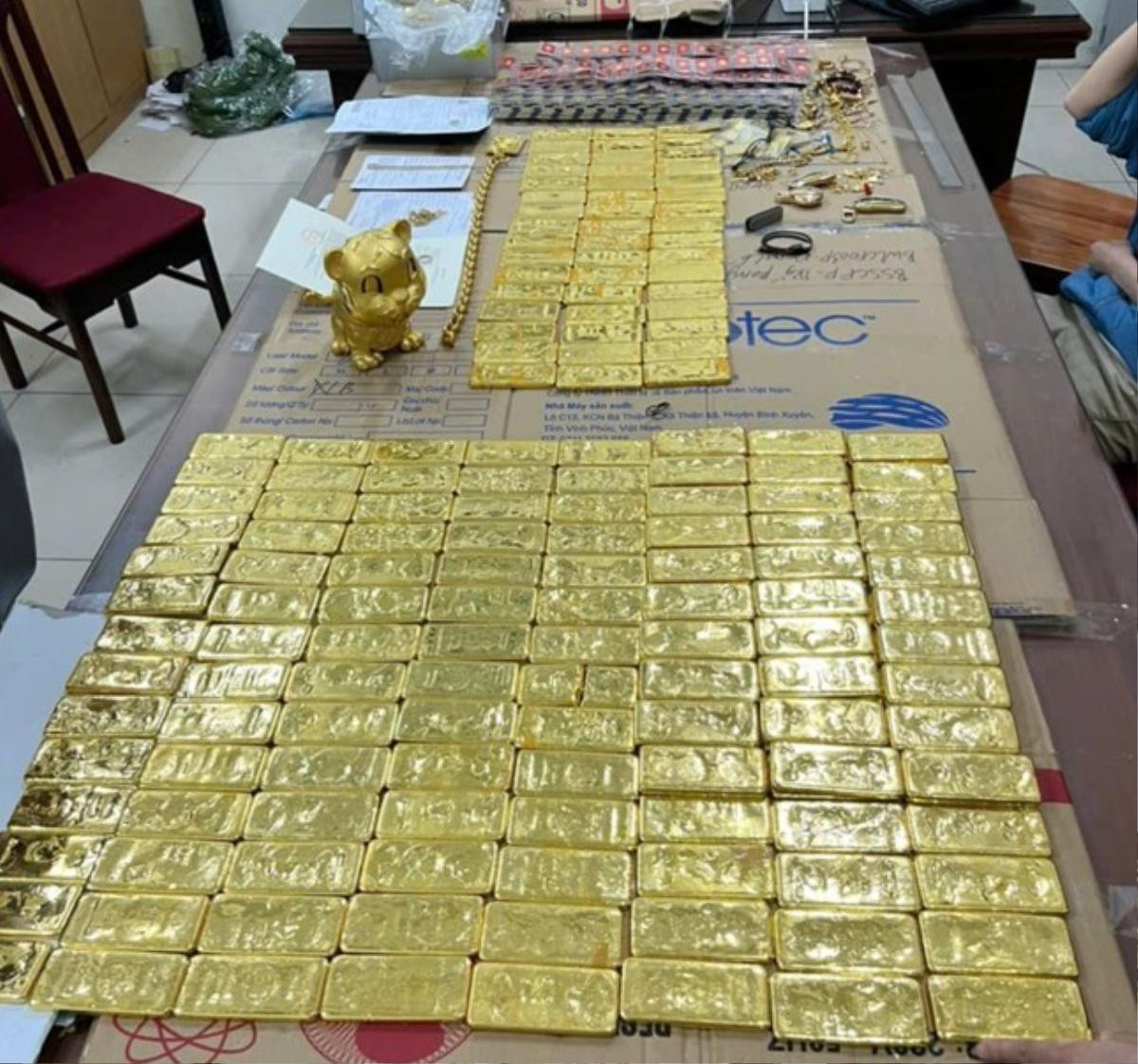 Vụ Mr Pips lừa đảo tài chính: Thu giữ 890 miếng vàng, 246kg vàng nguyên khối Ảnh 2