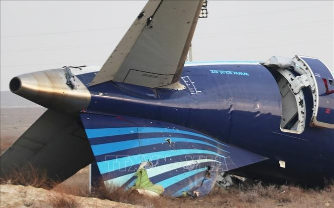 Vụ tai nạn máy bay Azerbaijan Airlines: Gửi hộp đen tới Brazil để điều tra ảnh 1