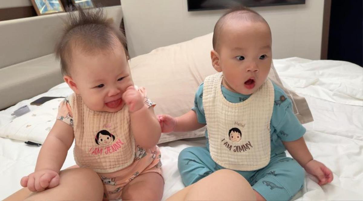 Phương Oanh khoe ảnh gây sốt của 2 con, 'mẹ chồng' nói ngay 1 câu Ảnh 2