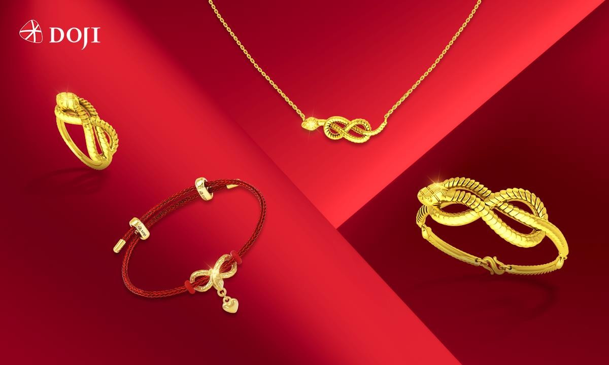 Giải mã thông điệp được gửi gắm trong BST vàng 24K năm Ất Tỵ của Doji