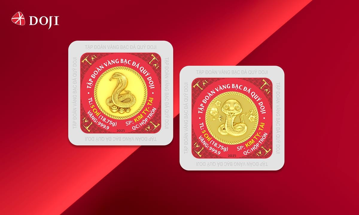 Giải mã thông điệp được gửi gắm trong BST vàng 24K năm Ất Tỵ của Doji