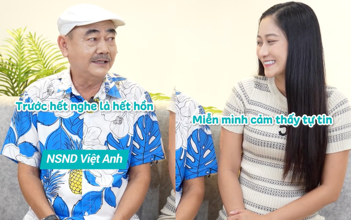 NSND Việt Anh ủng hộ bạn gái 9X trùng tu nhan sắc: 'Bạn ấy càng đẹp, tôi càng thích' Ảnh 1