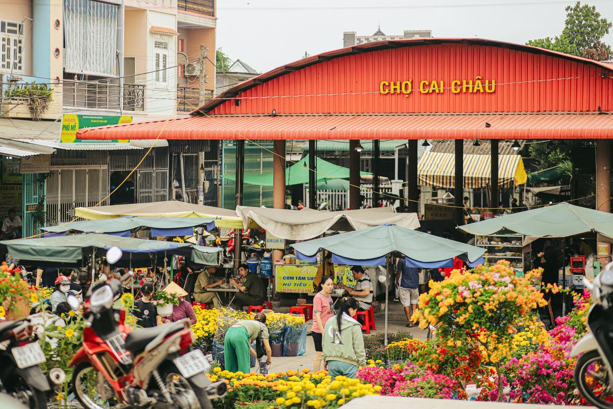 Sắc hoa rực rỡ ngày giáp Tết Ảnh 1