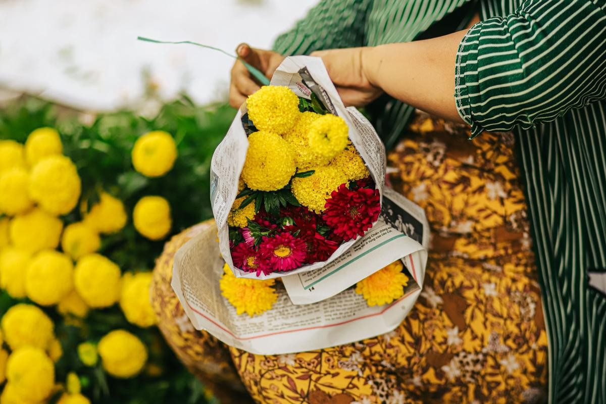 Sắc hoa rực rỡ ngày giáp Tết Ảnh 13