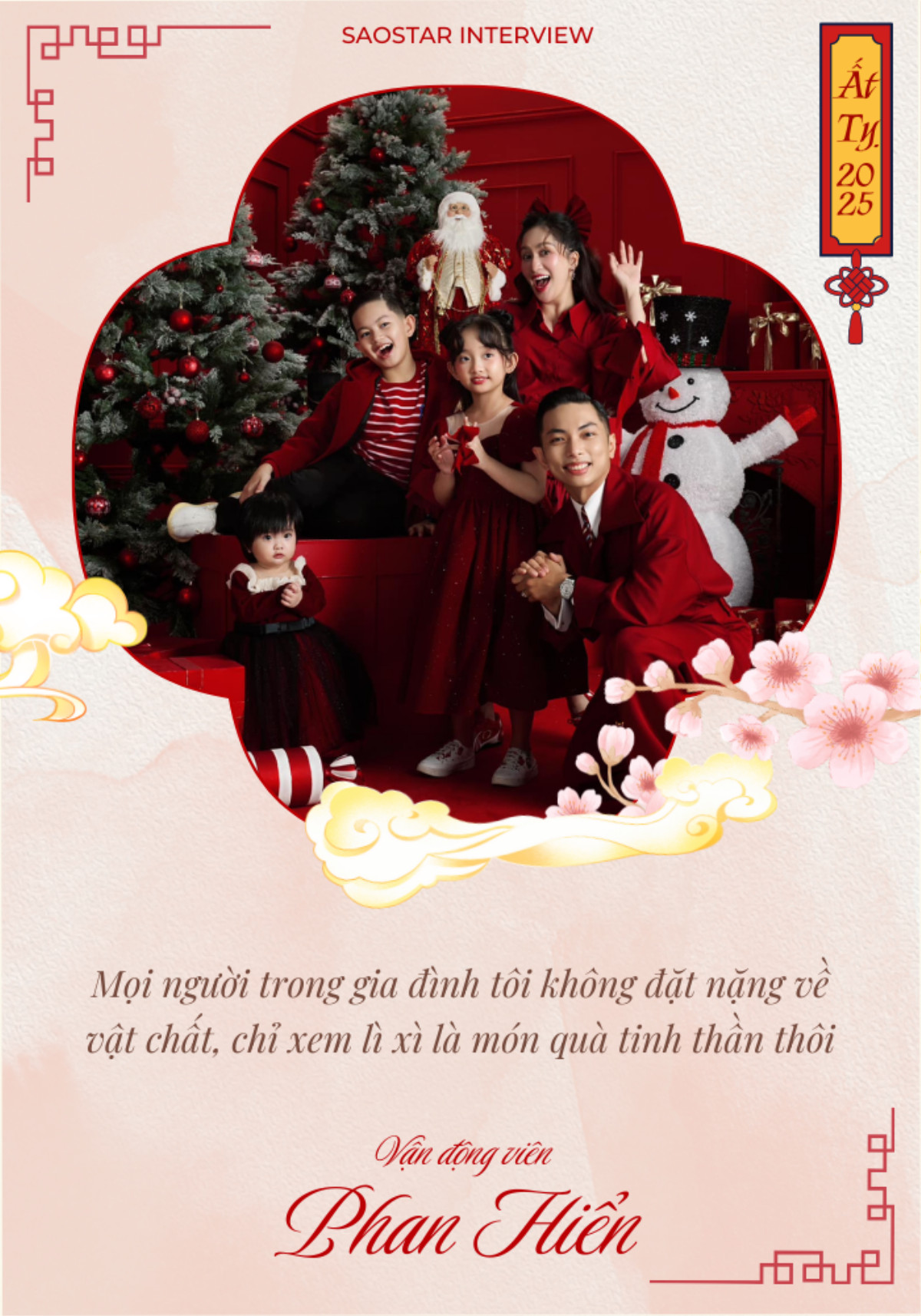 Sao Việt dạy con chuyện nhận lì xì trong những ngày đầu năm mới Ảnh 1