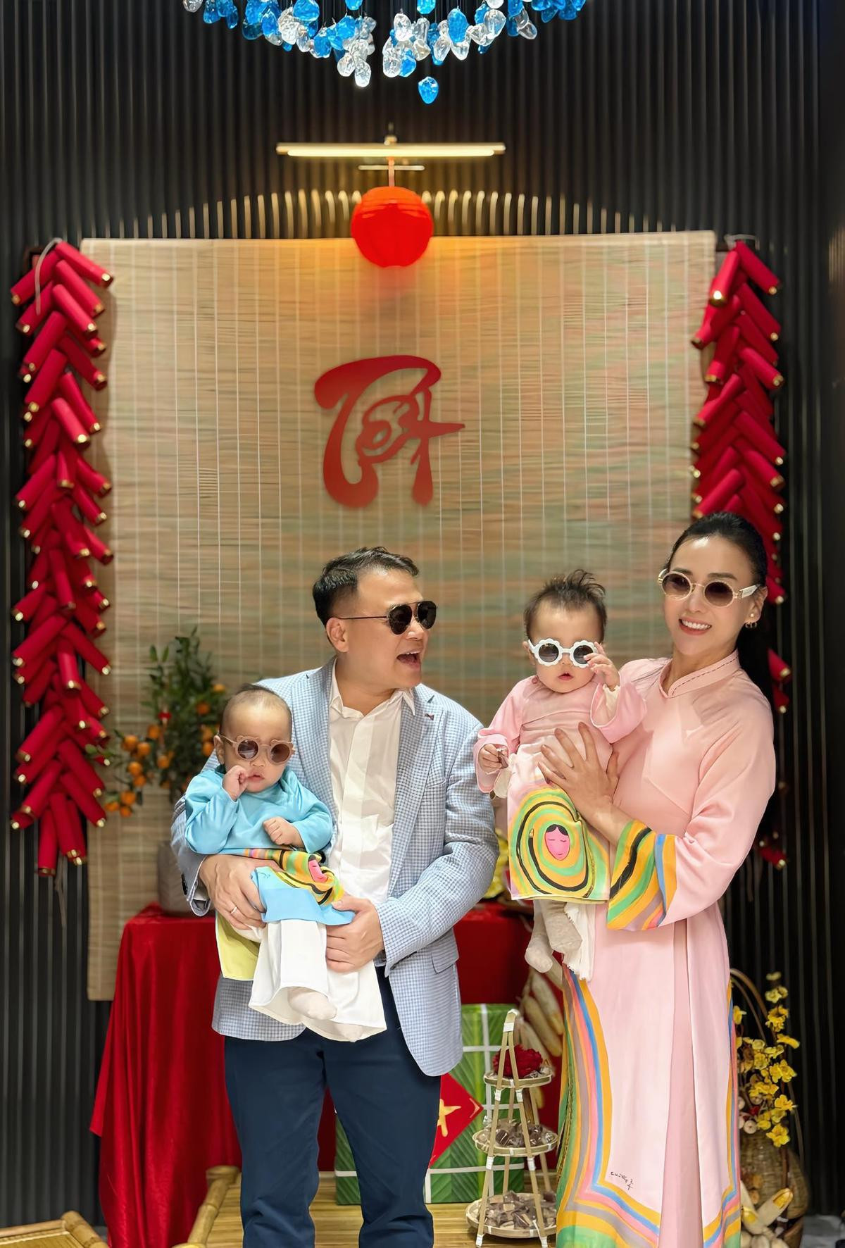 Tết đặc biệt của Phương Oanh và Shark Bình ở biệt thự triệu đô Ảnh 1