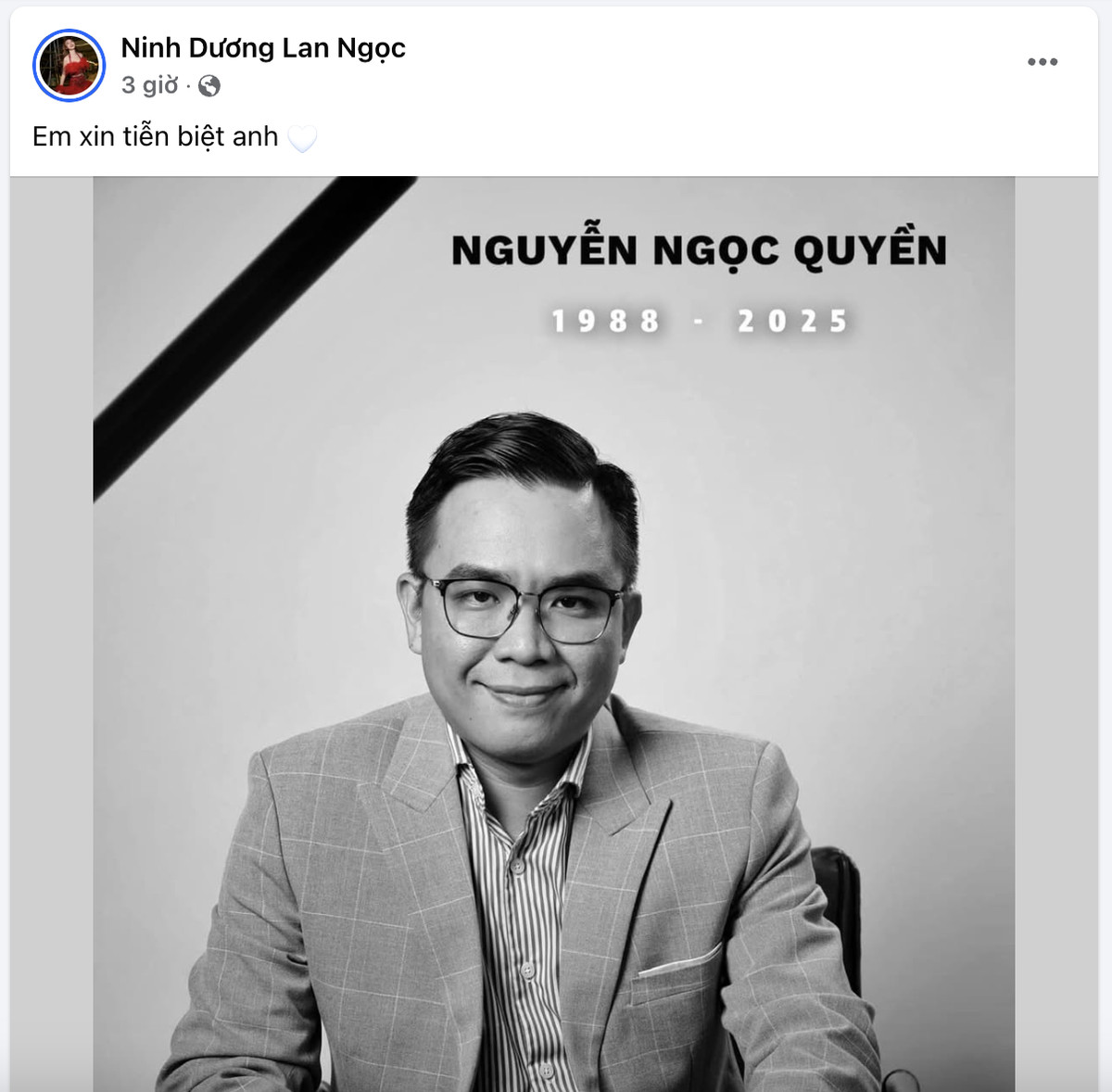 Nam đạo diễn Vbiz đột ngột qua đời ở tuổi 36, Ngô Kiến Huy và nhiều nghệ sĩ bàng hoàng Ảnh 3
