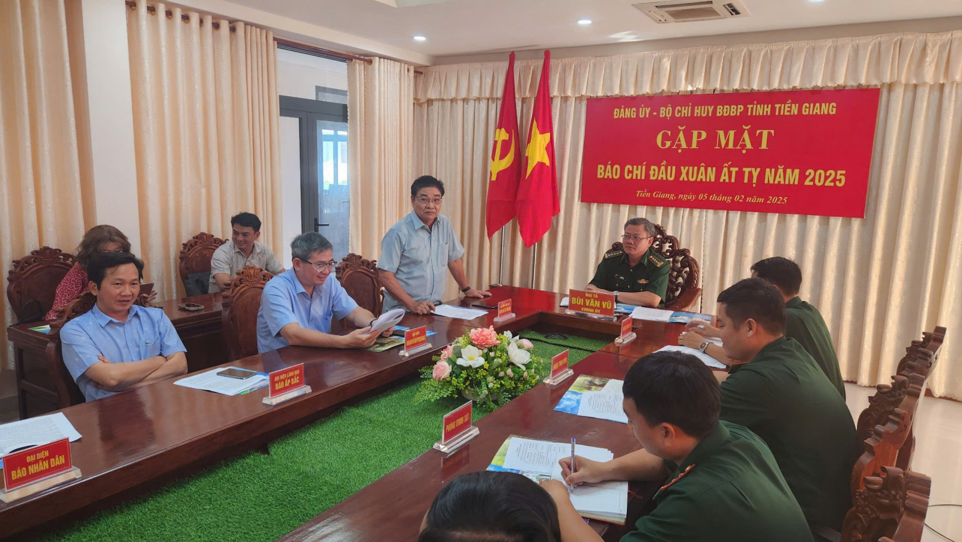 Bộ đội Biên phòng tỉnh Tiền Giang ghi nhận sự đóng góp to lớn của lực lượng báo chí