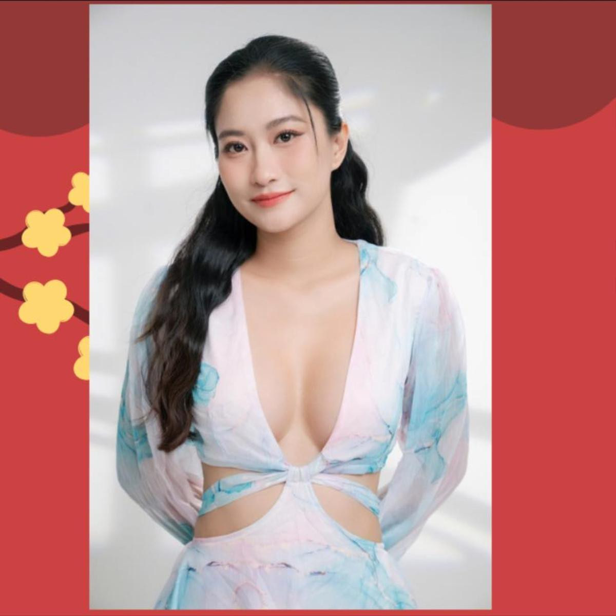 Bạn gái NSND Việt Anh sở hữu nhan sắc xinh đẹp. Ảnh: FBNV