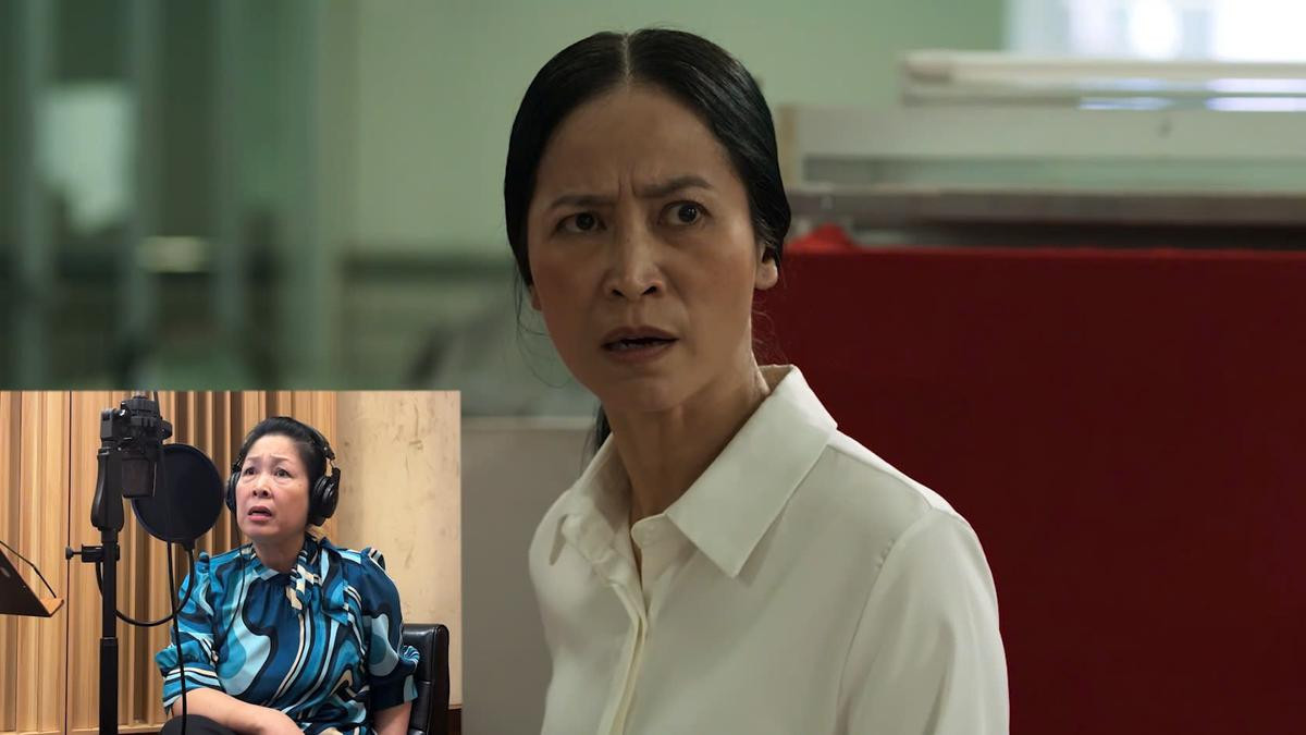NSND Hồng Vân lần đầu lồng tiếng cho phim ma Thái Lan.