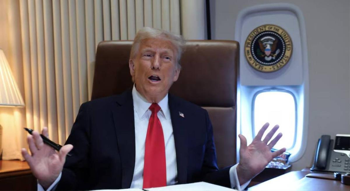 Tổng thống Donald Trump sẽ áp thuế 25% với các mặt hàng nhôm, thép nhập khẩu vào Mỹ - (Ảnh: REUTERS)