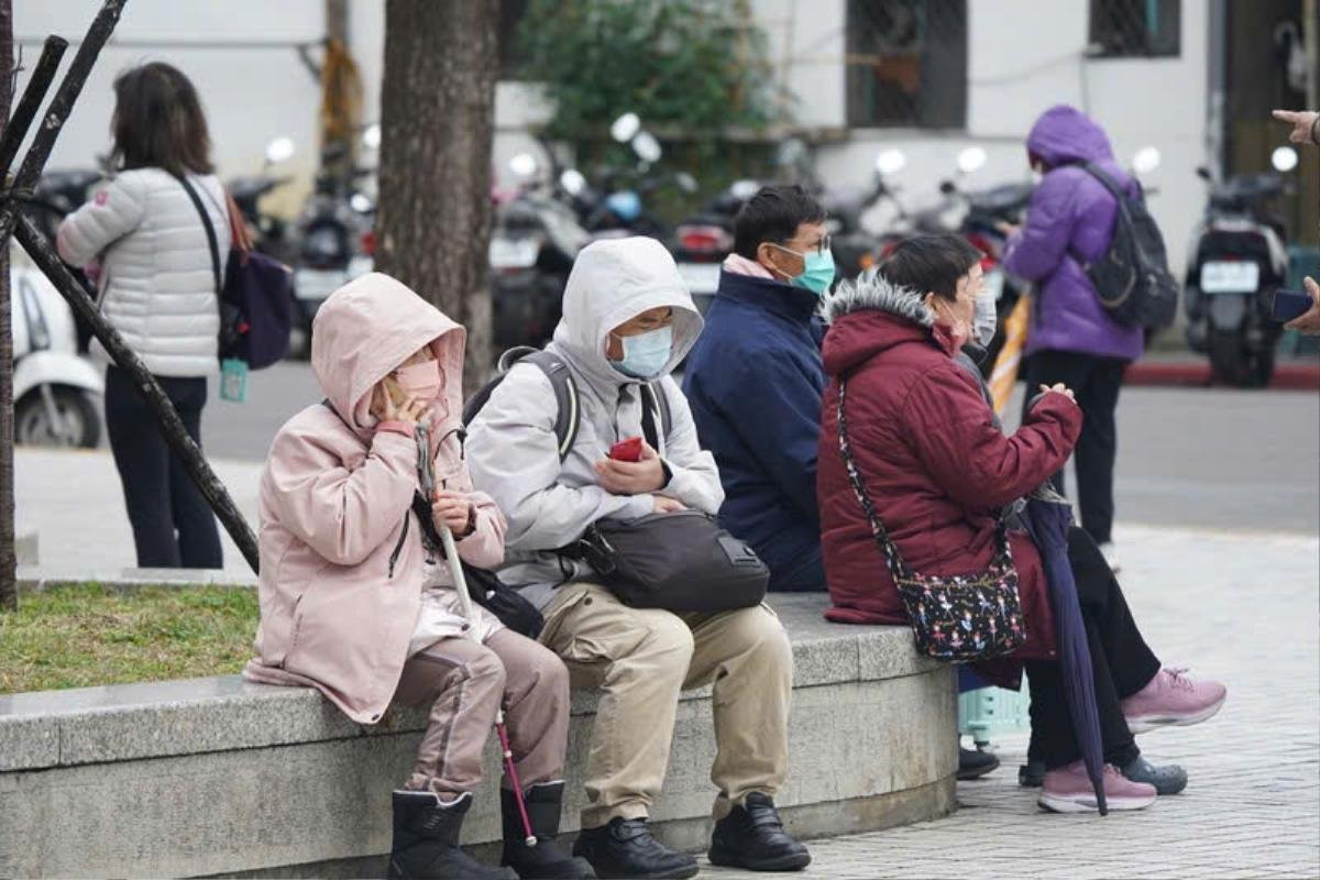 Nhiệt độ Đài Loan hiện tại khoảng 7 đến 8 độ C. Ảnh: Taiwan News