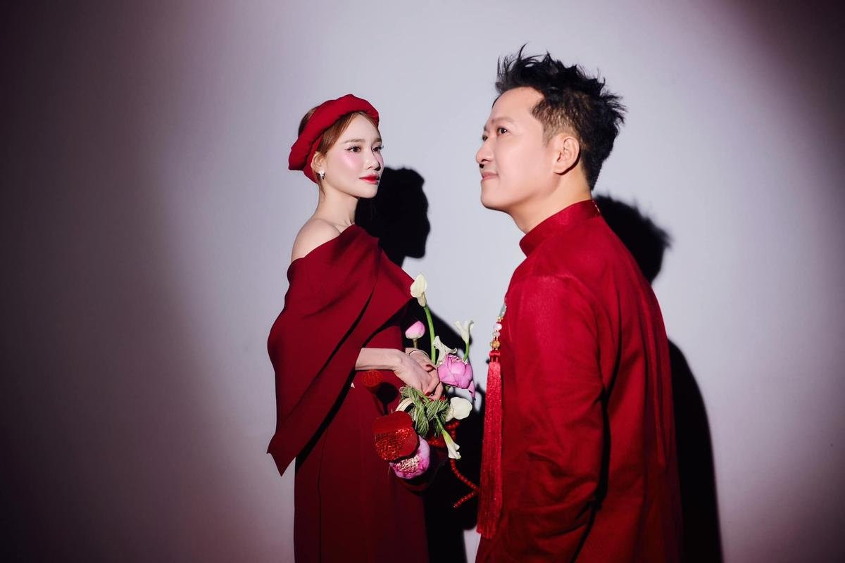 Trường Giang và Nhã Phương được nhận xét rằng nhan sắc đang ngày càng 'thăng hạng' rõ rệt. Ảnh: FBNV