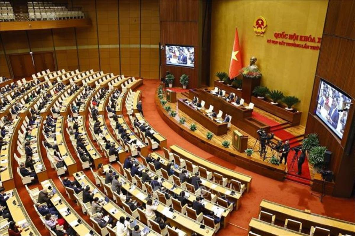 Quang cảnh phiên họp - Ảnh: TTXVN
