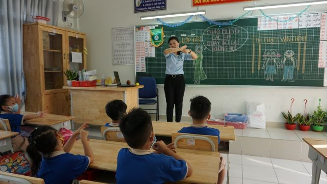 Thành phố Hồ Chí Minh sẽ miễn học phí từ năm học 2025-2026. Ảnh tư liệu: Đan Phương/Báo Tin tức