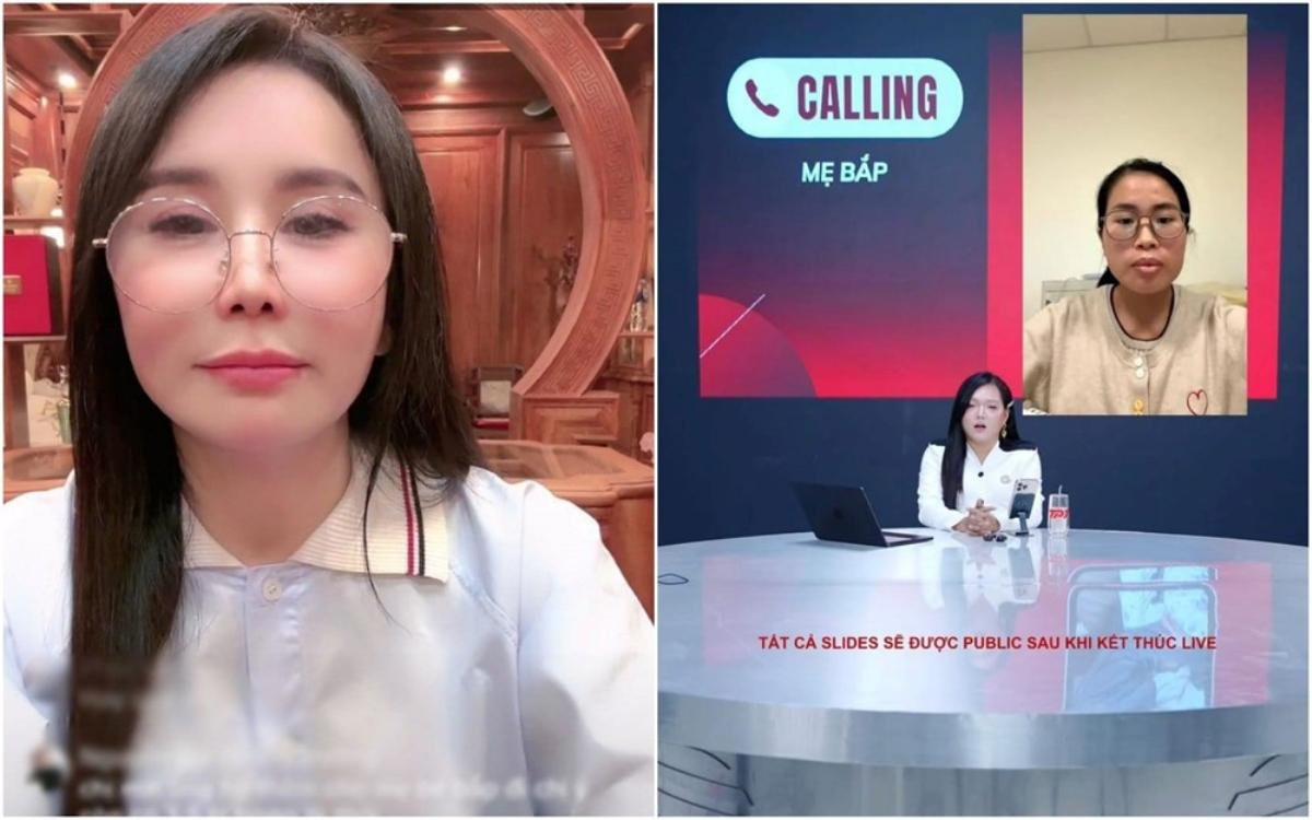 Nữ doanh nhân Mailisa khuyên mẹ Bắp nên nhanh chóng sao kê.