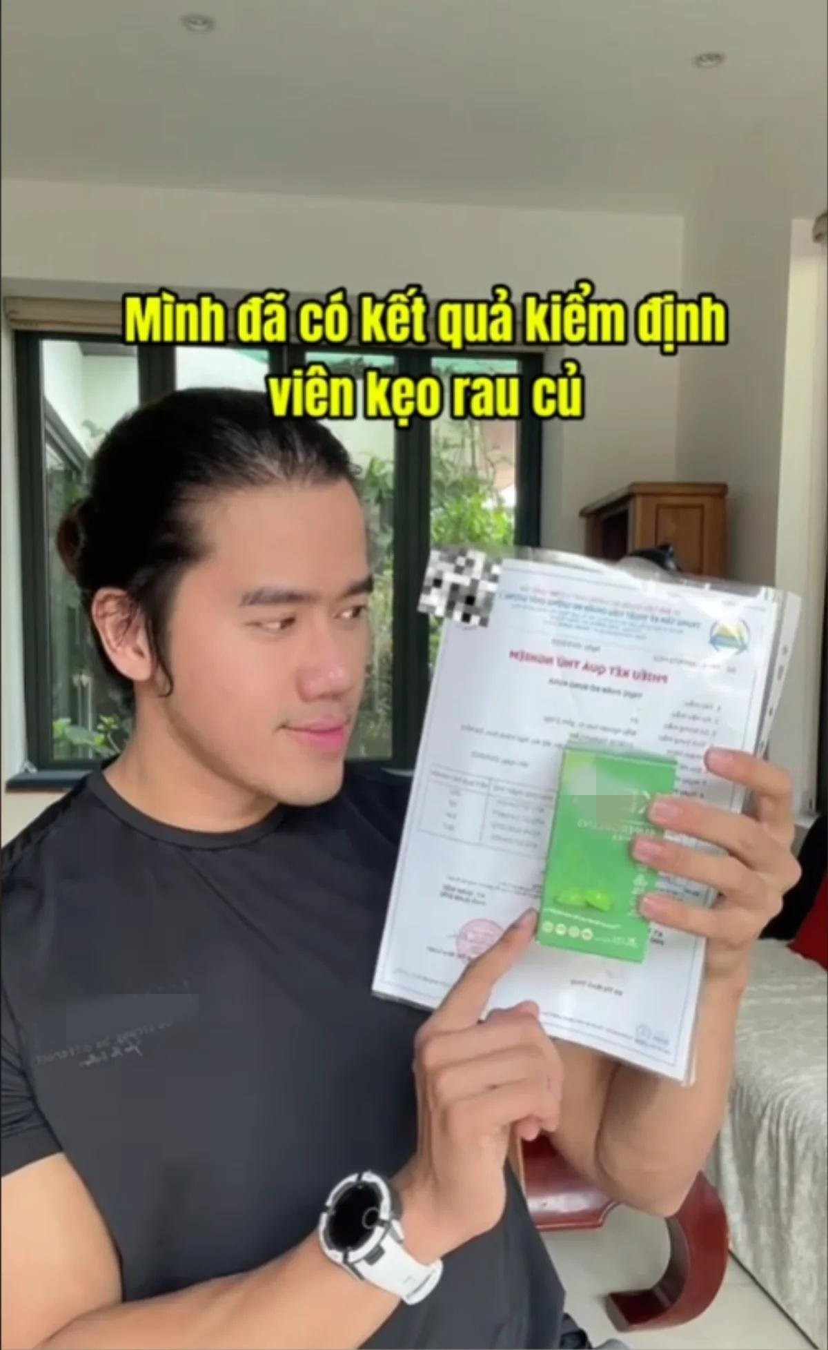 Một TikToker kiểm nghiệm sản phẩm kẹo rau mà Quang Linh Vlogs quảng cáo, kết quả cực bất ngờ Ảnh 2
