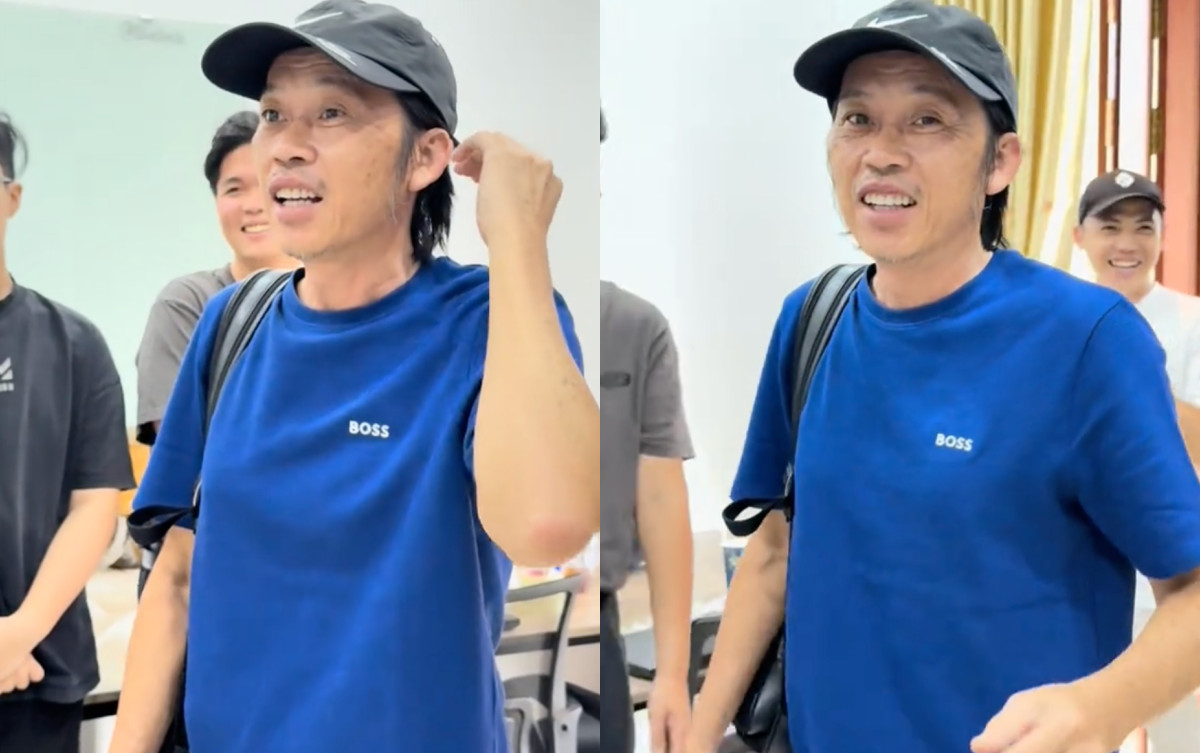Hình ảnh mới nhất của nghệ sĩ Hoài Linh được đồng nghiệp chia sẻ. (Ảnh: Chụp màn hình TikTok Ông Chú Trung Lùn)