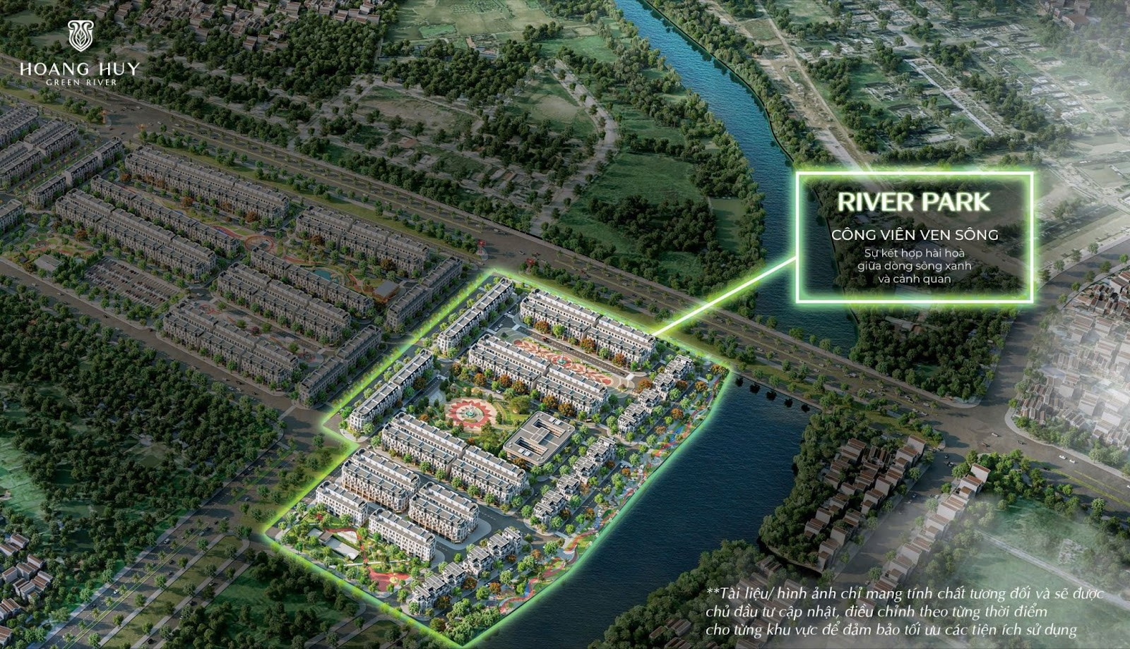 Hoàng Huy Green River: Dự án 32,5 ha góp phần định hình tương lai Thủy Nguyên | Sức khỏe Việt