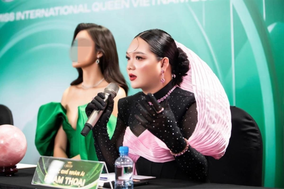 Hạn chế tối đa việc lên sóng Phạm Thoại tại Miss International Queen Vietnam 2025. (Ảnh tổng hợp)