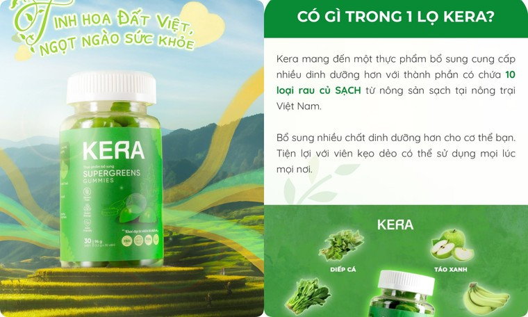 Lùm xùm kẹo rau Kera: Sở An toàn Thực phẩm TP.HCM thông tin bước đầu ảnh 1