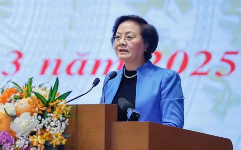 Bộ trưởng Bộ Nội vụ Phạm Thị Thanh Trà.