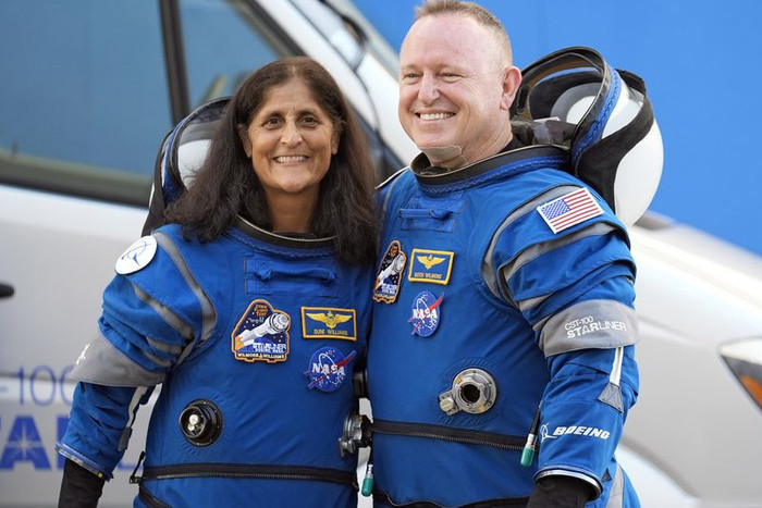 Các phi hành gia của NASA là Suni Williams và Butch Wilmore hiện đã trở về. (AP)