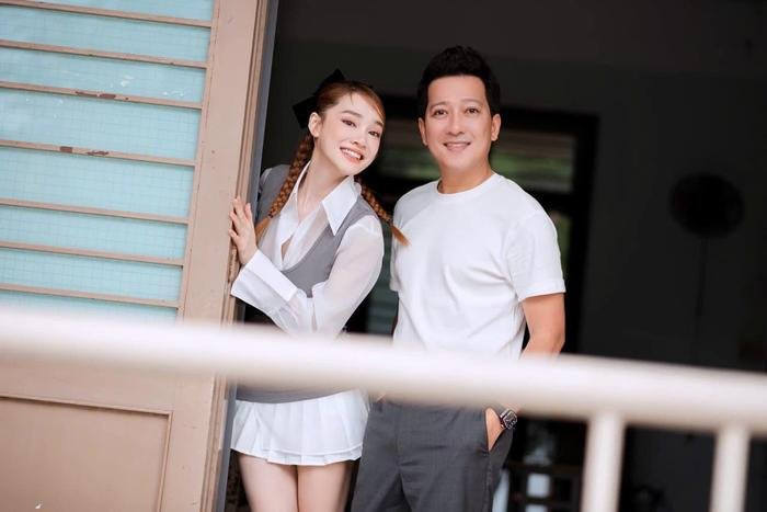 Nhã Phương hiếm hoi bị chồng phê bình. (Ảnh FBVN)