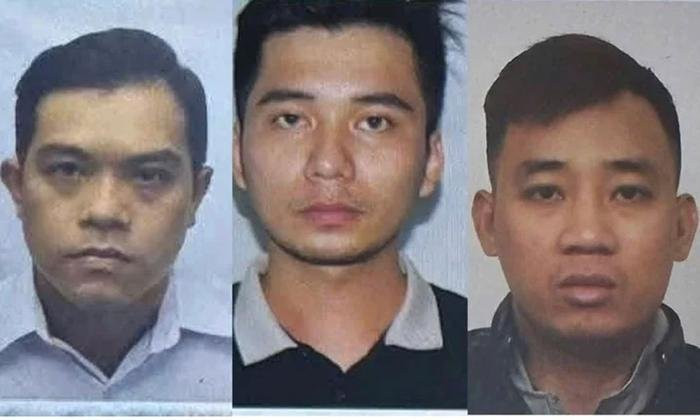 Nguyễn Anh Duy, Đào Xuân Lộc và Nguyễn Tuấn Anh (từ trái qua phải).