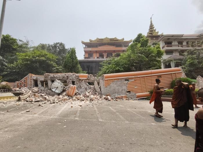 Động đất tại Myanmar: Số người thiệt mạng tăng lên 144, hơn 732 người bị thương Ảnh 2