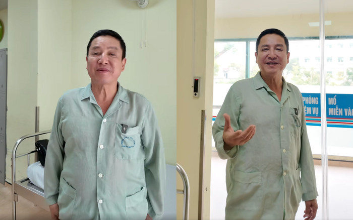 Hình ảnh mới nhất của NSƯT Chí Trung. Ảnh: FBNV