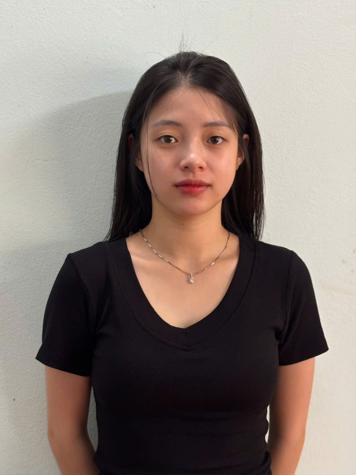 Nguyễn Thị Hoài Thương (SN 2005, trú tại tổ 1, phường Thịnh Đán, TP Thái Nguyên, tỉnh Thái Nguyên - bạn gái đối tượng Bùi Đình Khánh)