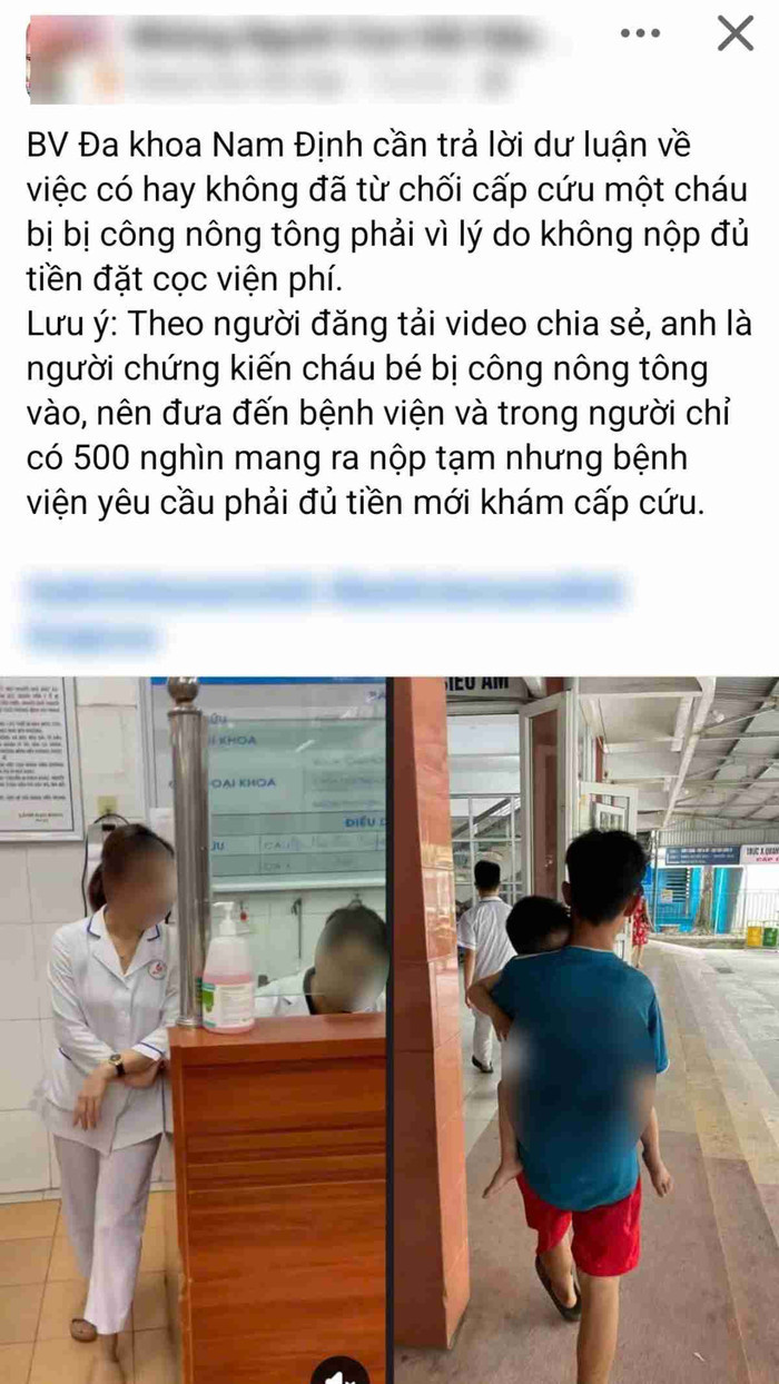 Thông tin xuất hiện trên mạng xã hội đã nhận được nhiều sự quan tâm của dư luận.
