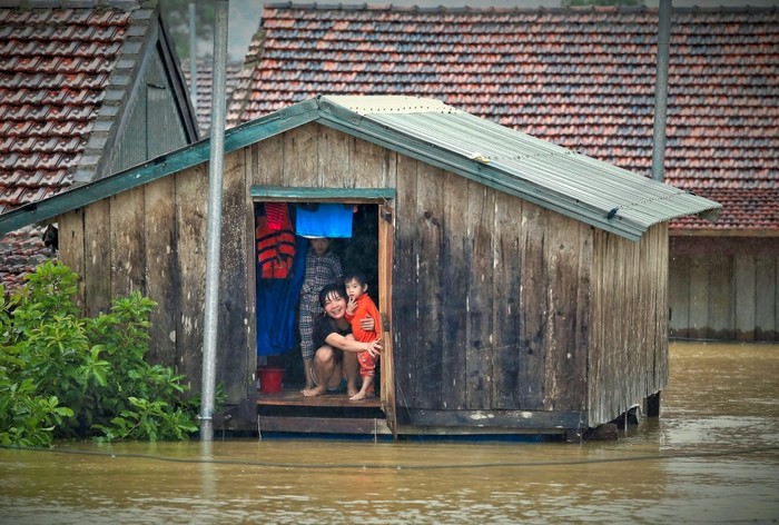 Tân Hóa gắn chặt với danh hiệu vùng 'rốn lũ'. (Nguồn: travelteam)