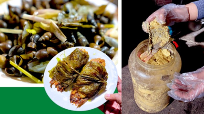 Ẩm thực Tân Hóa. (Nguồn: quangbinhtourism)