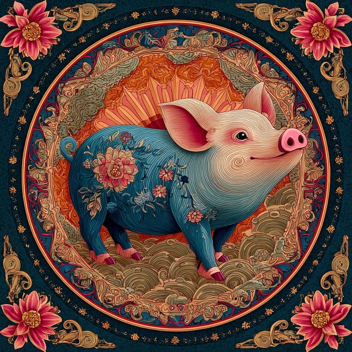 Trong danh sách con giáp phát tài dịp rằm tháng 9 âm lịch, tuổi Hợi là cái tên sáng nhất. (Ảnh minh họa)