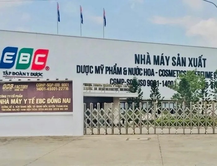 Công ty Cổ phần Nhà máy y tế EBC Đồng Nai. Ảnh: Pháp luật TP.HCM