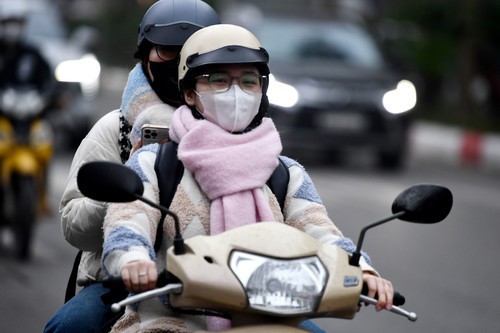 Do tác động của khối khí lạnh, khu vực Bắc Bộ và Bắc Trung Bộ có mưa. Ảnh minh hoạ