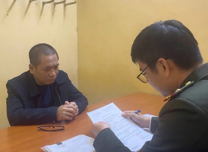 Bị can Nguyễn Tuấn Ngọc. Ảnh: Công an TP Hà Nội