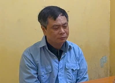 Bị can Phạm Văn Long. Ảnh: Công an TP Hà Nội